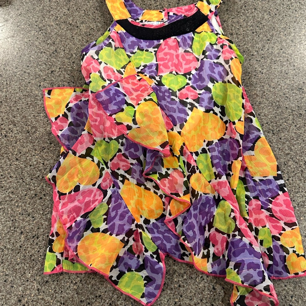 Piper Colorful Floral Sleeveless shirt